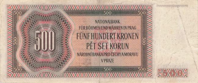 500 Kronen 1942 ro.565a J